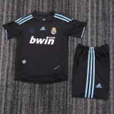 2009-2010 RMA Away Kids Retro Soccer Jersey