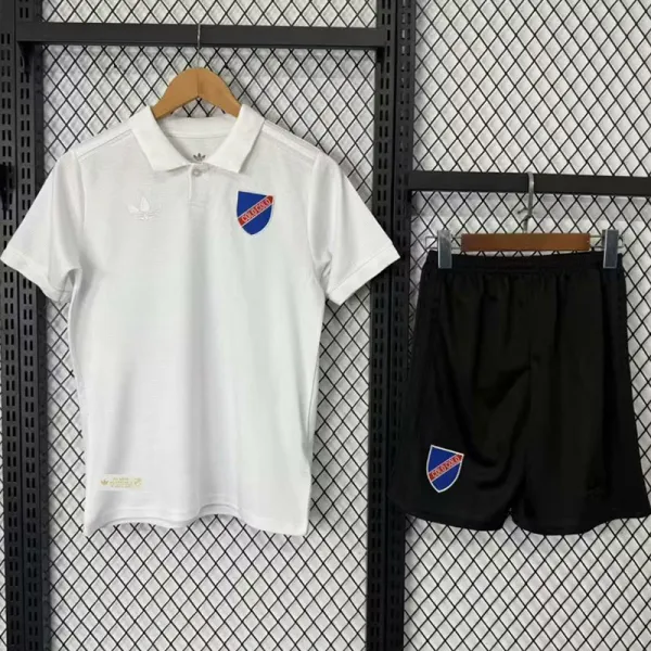 2025-26 Colo-Colo 100th Anniversary White Kids Soccer Jersey