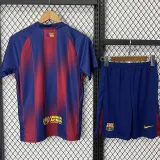 2025-26 BAR Red Home Kids Soccer Jersey