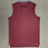 2025-26 Sao Paulo Brown Red Vest
