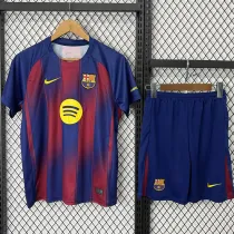 2025-26 BAR Red Home Kids Soccer Jersey