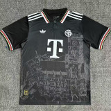 2025-26 Bayern Special Edition Black Polo Short Sleeve