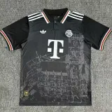 2025-26 Bayern Special Edition Black Polo Short Sleeve