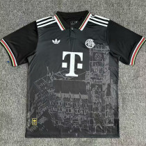 2025-26 Bayern Special Edition Black Polo Short Sleeve