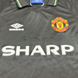 1998 Man Utd Third Kids Retro Soccer Jersey