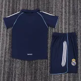 2005-2006 RMA Away Kids Retro Soccer Jersey