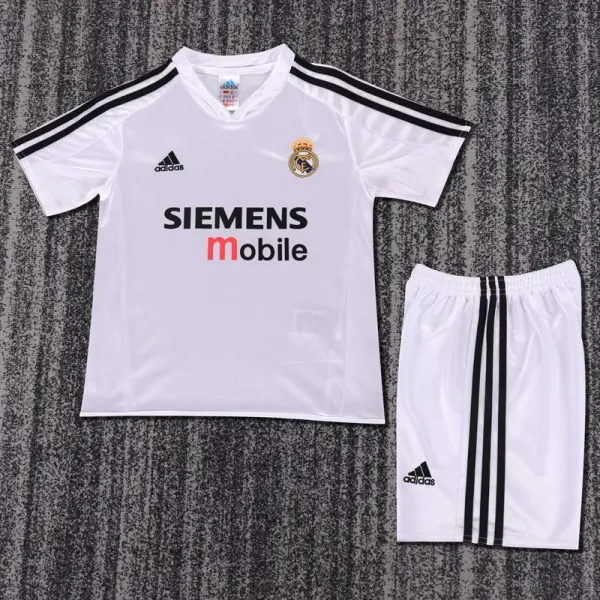 2004-2005 RMA Home Kids Retro Soccer Jersey