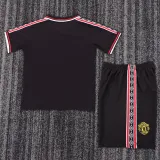 1998-1999 Man Utd Third Kids Retro Soccer Jersey