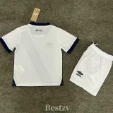 2025-26 Guatemala Home Kids Soccer Jersey