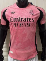 2025-26 RMA Pink Special Edition Player Version Soccer Jersey *三叶草龙