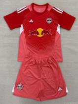 2025-26 New York Red Bulls Orange GoalKeeper Kids Soccer Jersey