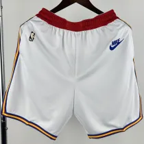 2024-25 WARRIORS White Retro Top Quality NBA Pants