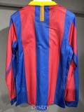 2010-2011 BAR Home Player Version 长袖球员 Long Sleeve Retro Soccer Jersey