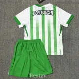 2025-26 Atletico Nacional Home Kids Soccer Jersey