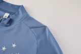 2024-25 Cruzeiro Blue grey Half Pull Tracksuit (半拉链)
