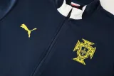 2024-25 Portugal Royal blue Jacket Tracksuit #01