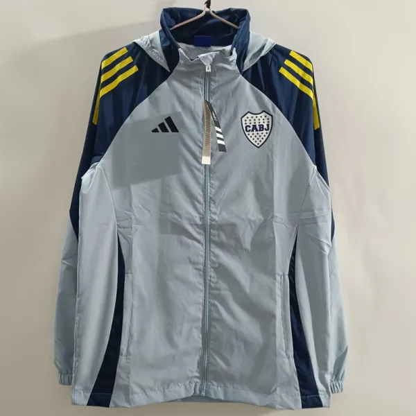 2024-25 Boca Light blue Windbreaker