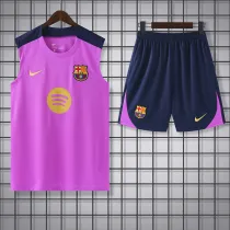2025-26 BAR Pink Tank top and shorts suit