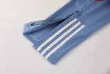 2024-25 Cruzeiro Blue grey Half Pull Tracksuit (半拉链)