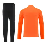 2025 AD Orange Half Pull Tracksuit #AB08 (半拉链)