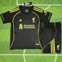 2025-26 LIV Black Kids Soccer Jersey