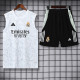 2025-26 RMA White Tank top and shorts suit