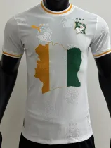 2024-25 Ivory Coast White Special Edition Player Version Training shirts