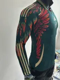 2025-26 Mexico Green Special Edition Long Sleeve Player Version Soccer Jersey (长袖球员)