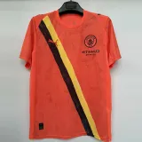 2025-26 Man City Orange 1:1 Fans Soccer Jersey