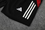 2025-26 Man Utd Black red Training Short Suit
