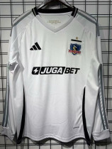 2025-26 Colo-Colo Home Long Sleeve Soccer Jersey (长袖)
