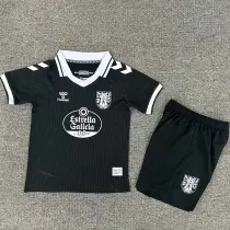 2025-26 Celta 100th Anniversary Black Kids Soccer Jersey