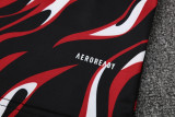 2025-26 Man Utd Black red Training Short Suit