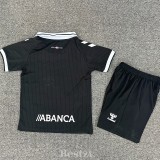 2025-26 Celta 100th Anniversary Black Kids Soccer Jersey
