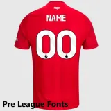2025-26 Nottingham Forest Red Fans Soccer Jersey