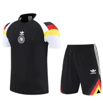2025-26 Germany Black white Training Short Suit