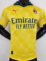 2025-26 ACM Yellow Player Version Soccer Jersey