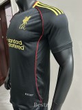 2025-26 LIV Black Special Edition Player Version Training Shirts *金边