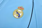 2025-26 RMA Lake blue Jacket Tracksuit #F05