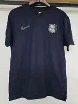 2025-26 BAR Royal Blue High Quality Casual T-Shirt