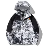 2025 New TNF White Black Windbreaker