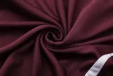 2025-26 Bayern Brown Red Polo Tracksuit