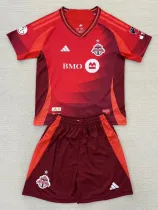 2025-26 Toronto FC Home Kids Soccer Jersey (带章)