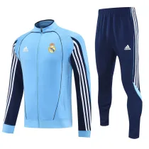 2025-26 RMA Lake blue Jacket Tracksuit #F05