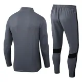 2025 AD Grey Half Pull Tracksuit #07(半拉链)