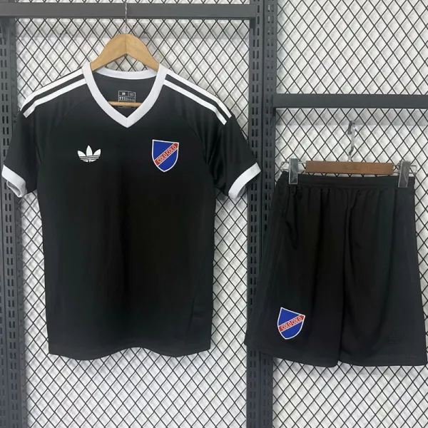 2025-26 Colo-Colo 100th Anniversary Black Kids Soccer Jersey