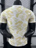 2025-26 RMA White Yellow Special Edition Player Version Training Shirts