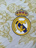 2025-26 RMA White Yellow Special Edition Player Version Training Shirts