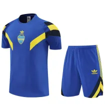 2025-26 Boca Juniors Blue Training Short Suit