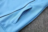 2025-26 RMA Lake blue Jacket Tracksuit #F05